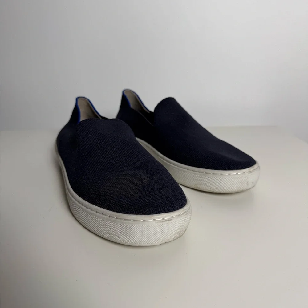 Rothy's Deep Blue Slip-On Sneakers - Picture 13 of 15